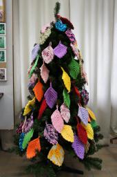 編み物の木